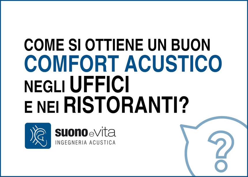 Comfort acustico nei ristoranti